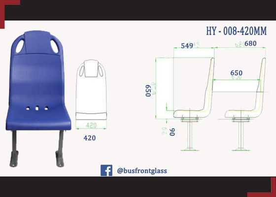 Il bus di plastica dell'ABS del bus turistico del bus del crogiolo di ABS mette busYUTONG a sedere dello scuolabus del bus della vettura del bus di 400 * 440 * 630 città il mini PIÙ SU fornitore